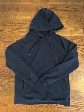 CRZ YOGA Navy Hooded Pullover Sweatshirt